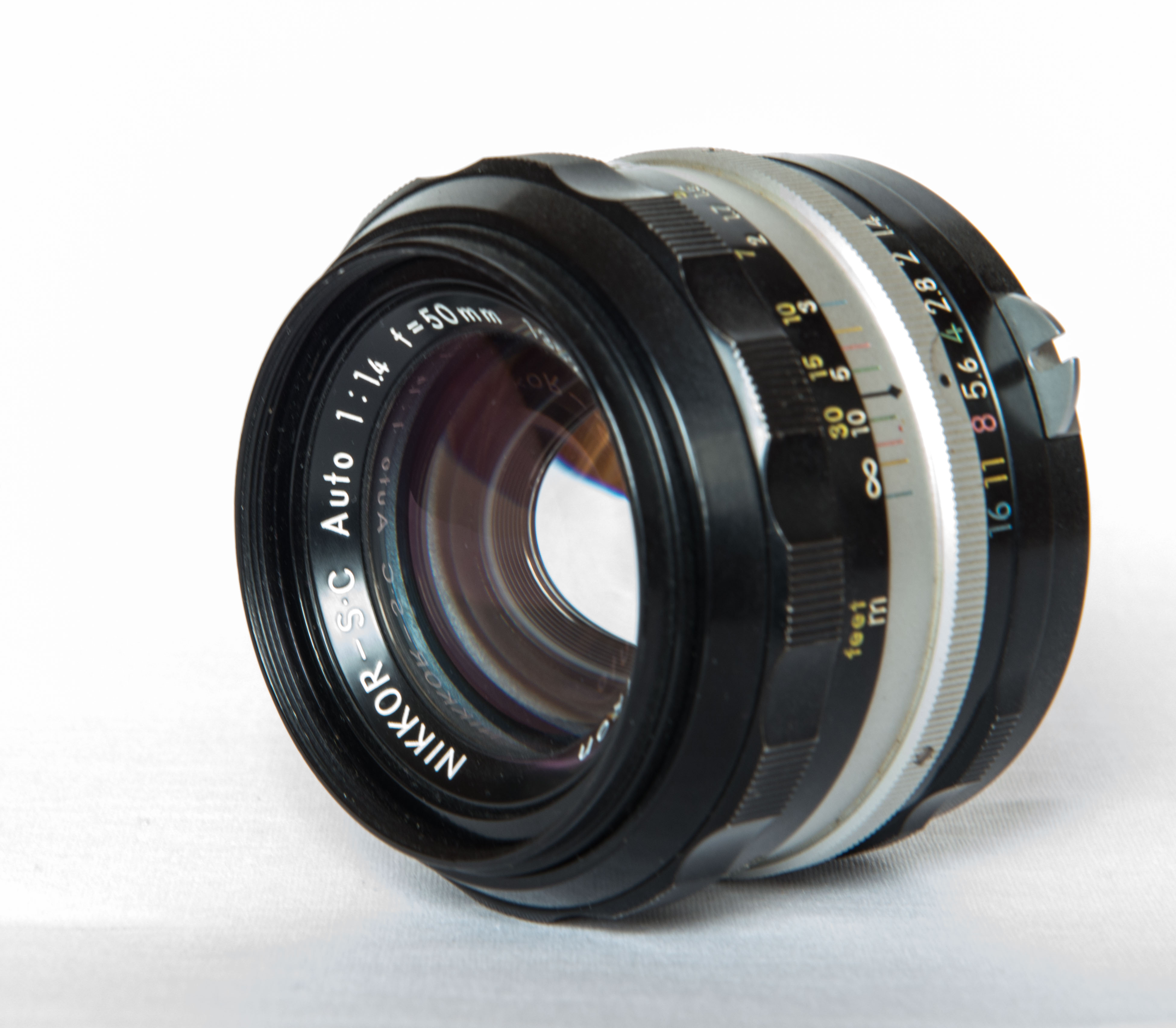 Nikkor S C Auto  50 mm 1.4  Non AI